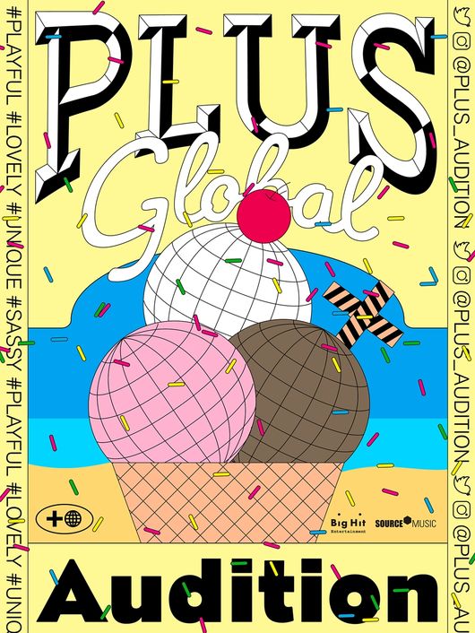 Plus 全球选秀海报